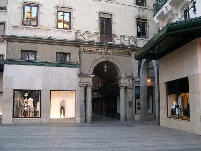  Entrée du passage de l'Argue